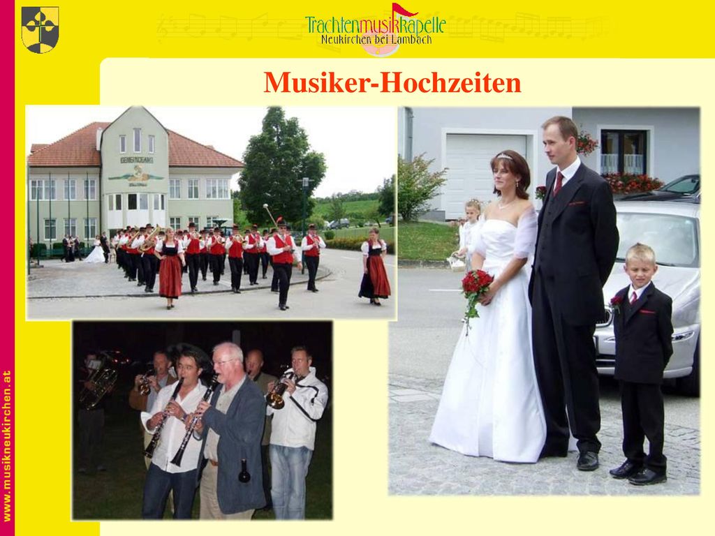 Musiker-Hochzeiten