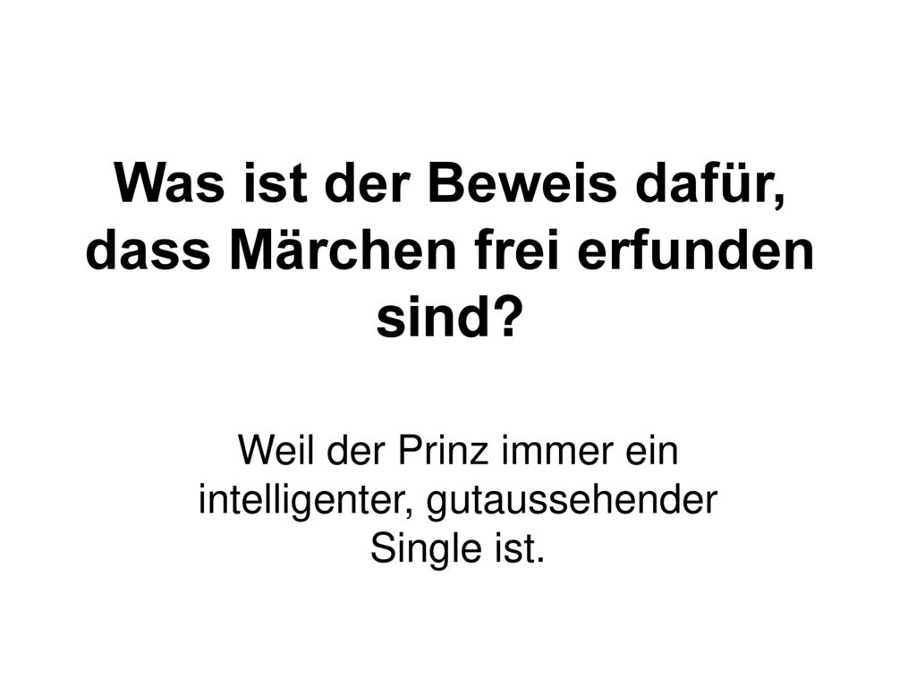 Was ist der Beweis dafür, dass Märchen frei erfunden sind