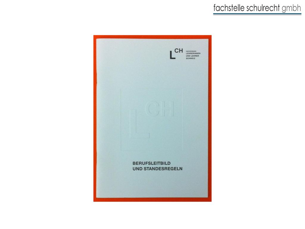 Die Standesregeln des LCH dienen auch Nichtmitgliedern als Richtschnur für redliches Verhalten.