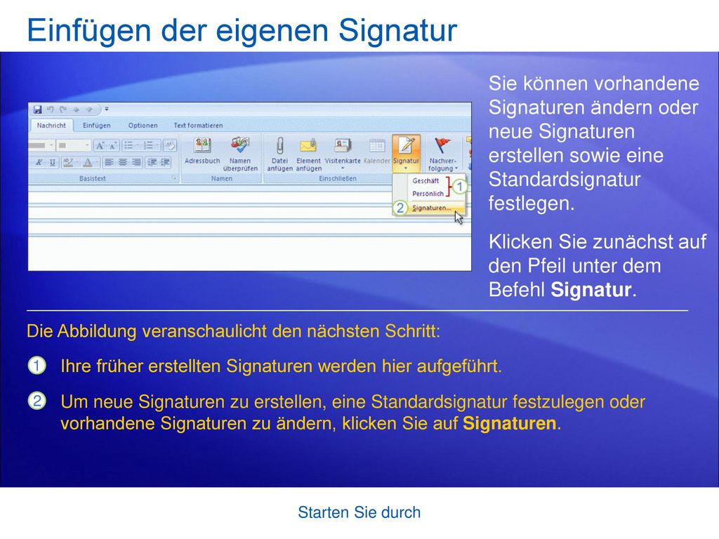 Microsoft Office Outlook 07 Schulung Ppt Herunterladen