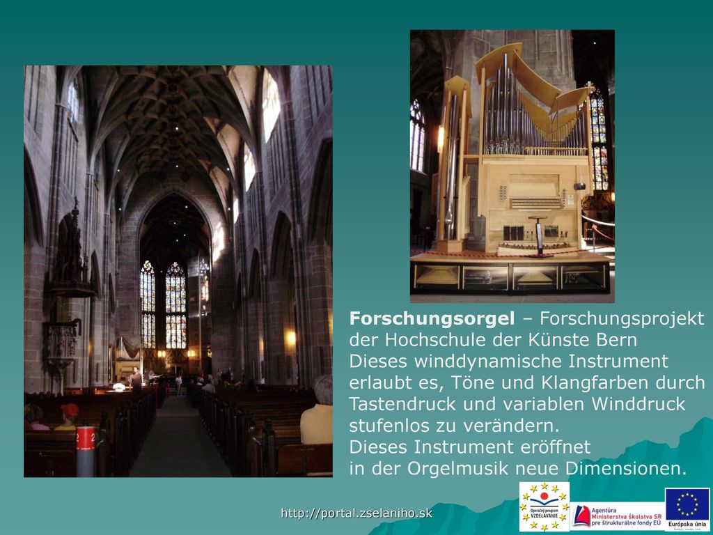 Forschungsorgel – Forschungsprojekt der Hochschule der Künste Bern