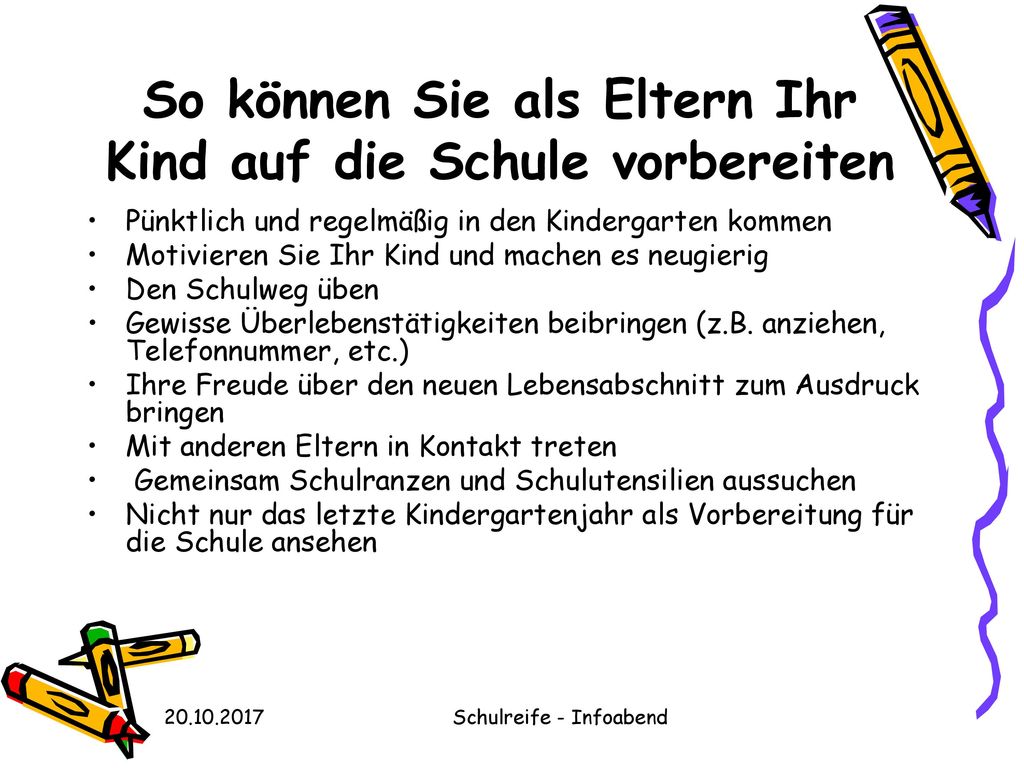 So können Sie als Eltern Ihr Kind auf die Schule vorbereiten