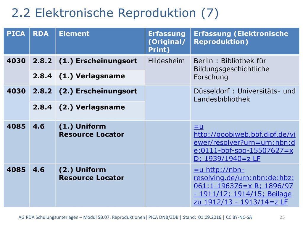 2.2 Elektronische Reproduktion (7)
