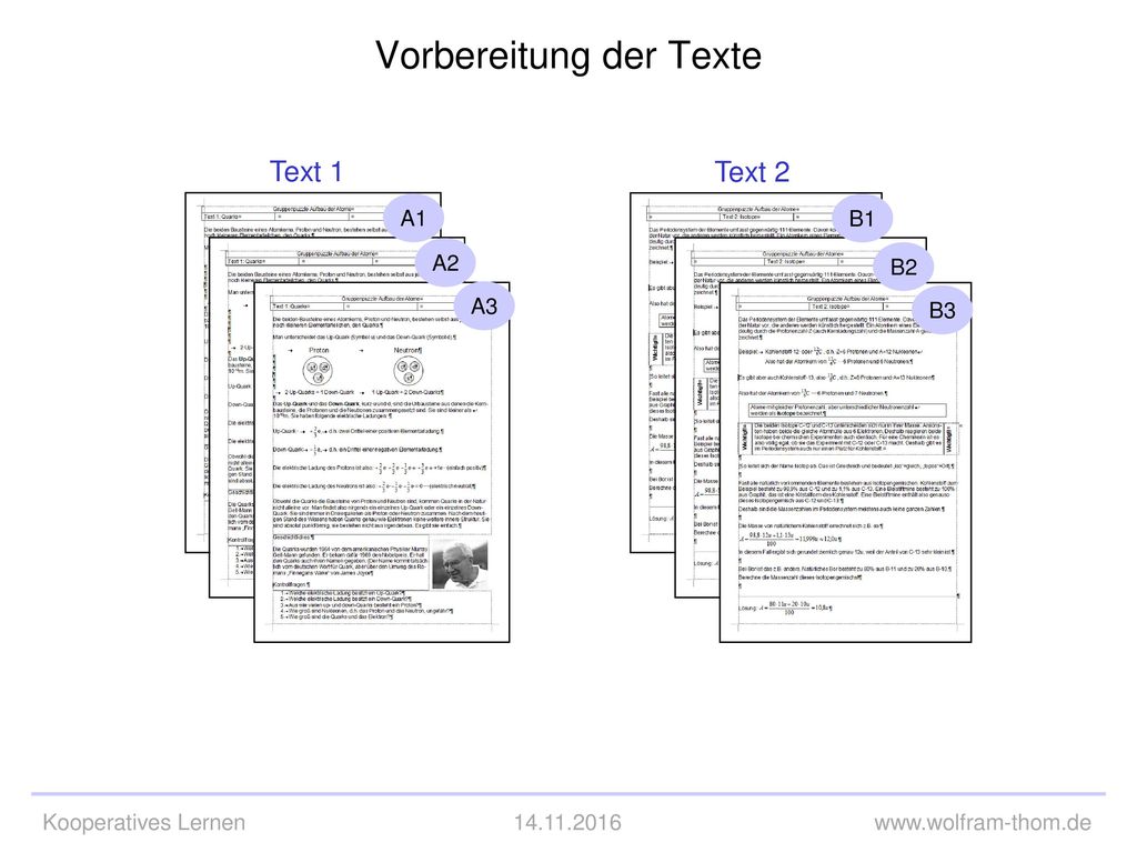 3. Schritt: Gemischte Paare