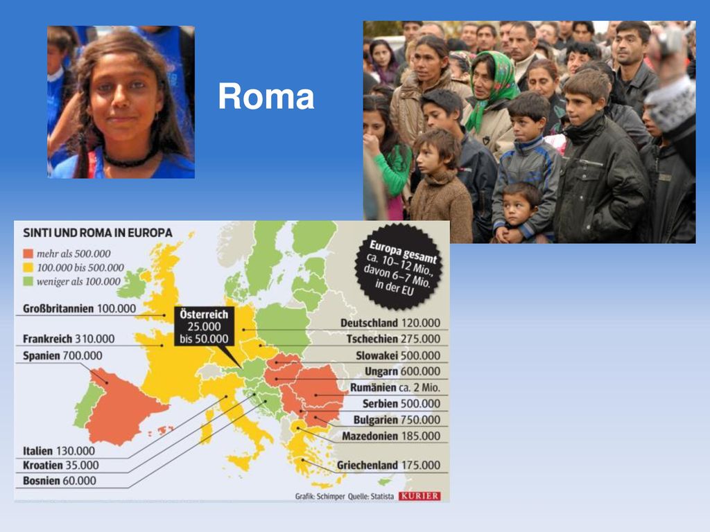 Roma Bianca ist eine Roma. Vielleicht hast du den Namen schon einmal gehört und kannst etwas dazu sagen…