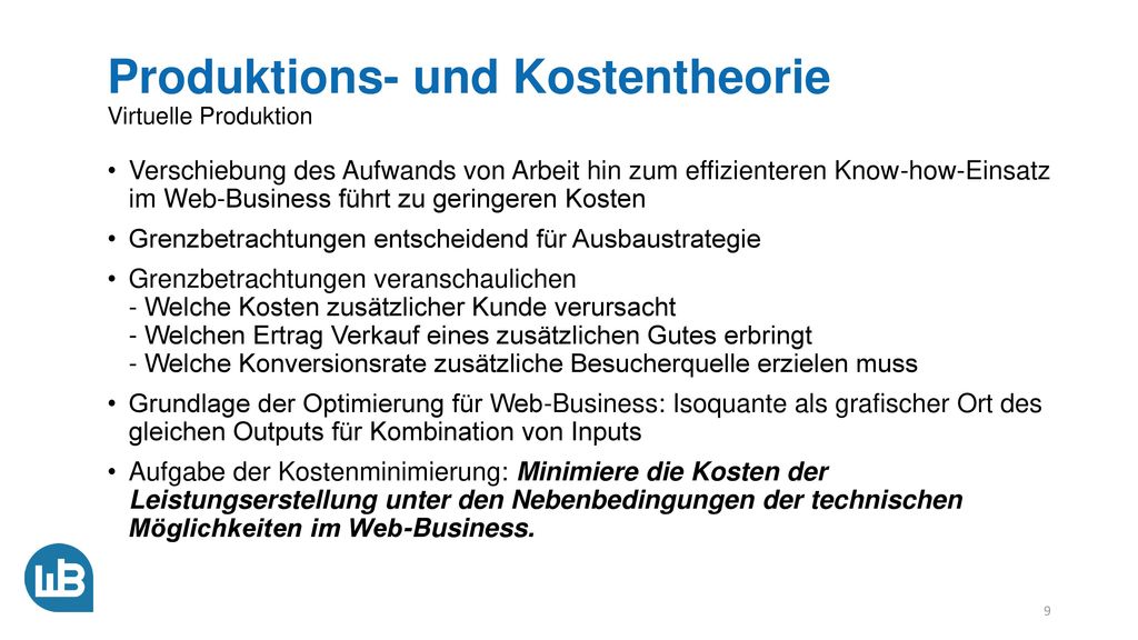 Bereiche und Kennzahlen Wissen als Produktionsfaktor