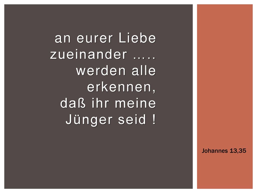 an eurer Liebe zueinander … ppt herunterladen