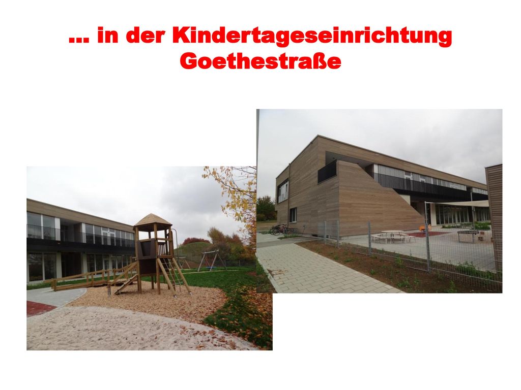 … in der Kindertageseinrichtung Goethestraße