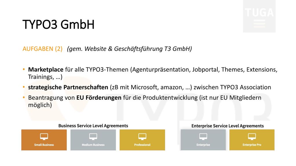 TYPO3 GmbH AUFGABEN (2) (gem. Website & Geschäftsführung T3 GmbH)
