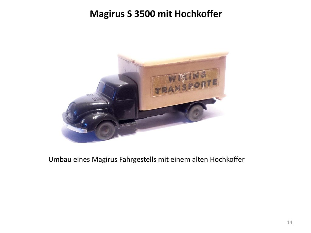 Magirus S 3500 mit Hochkoffer