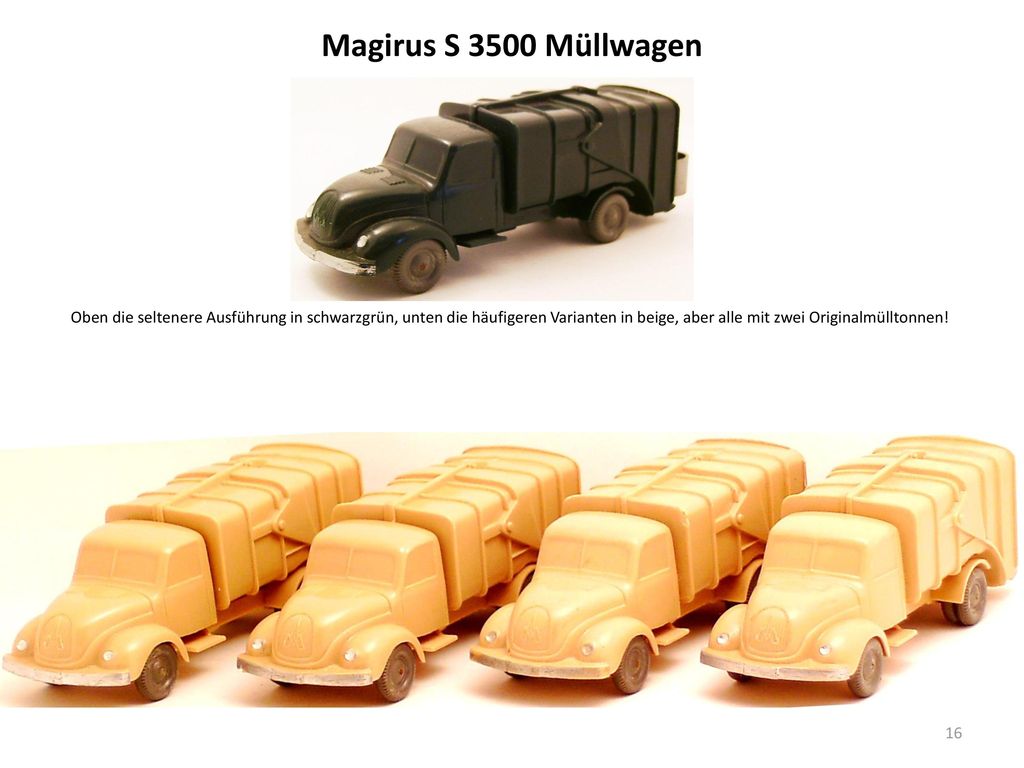 Magirus S 3500 Müllwagen