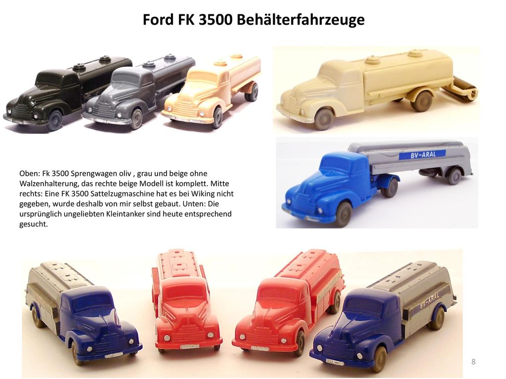 Ford FK 3500 Behälterfahrzeuge