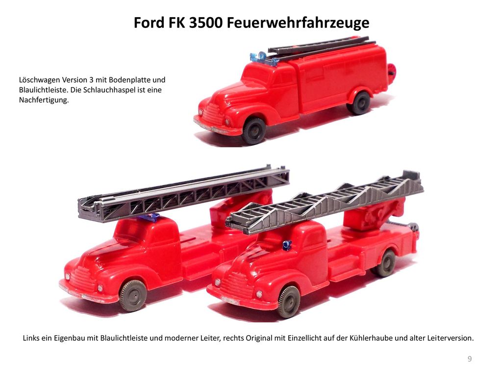 Ford FK 3500 Feuerwehrfahrzeuge