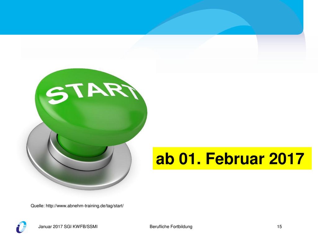 ab 01. Februar 2017 Ab Februar 2017 ist die SGI über e-Log aufgeschaltet und nutzbar für User und Bildungsanbieter.