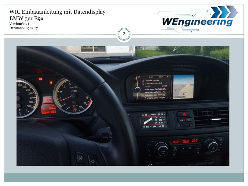 Demontage der Interieur Leiste S.3 Demontage Frischluftgrill S.4