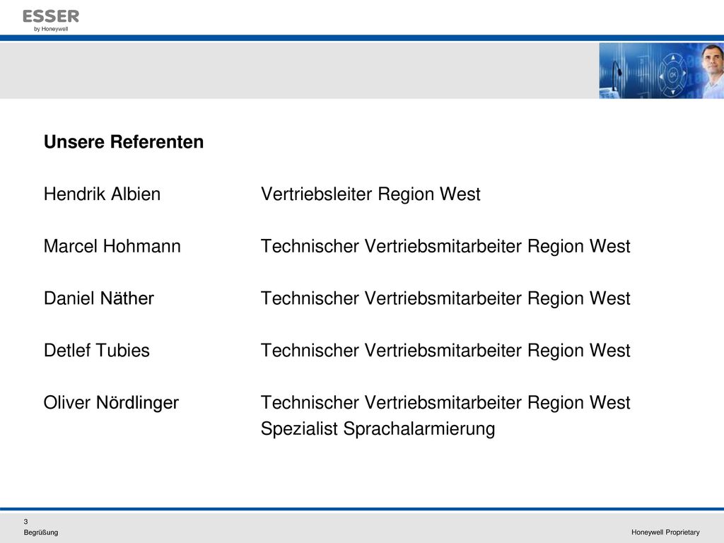 Unsere Referenten Hendrik Albien Vertriebsleiter Region West. Marcel Hohmann Technischer Vertriebsmitarbeiter Region West.