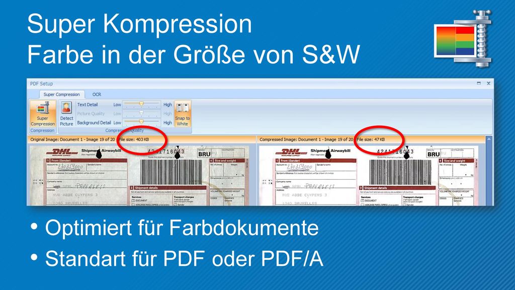 Super Kompression Farbe in der Größe von S&W