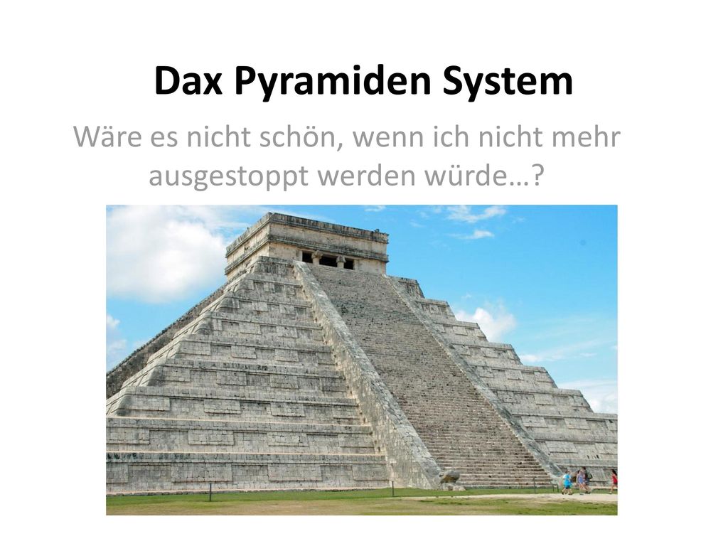 Wäre es nicht schön, wenn ich nicht mehr ausgestoppt werden würde…