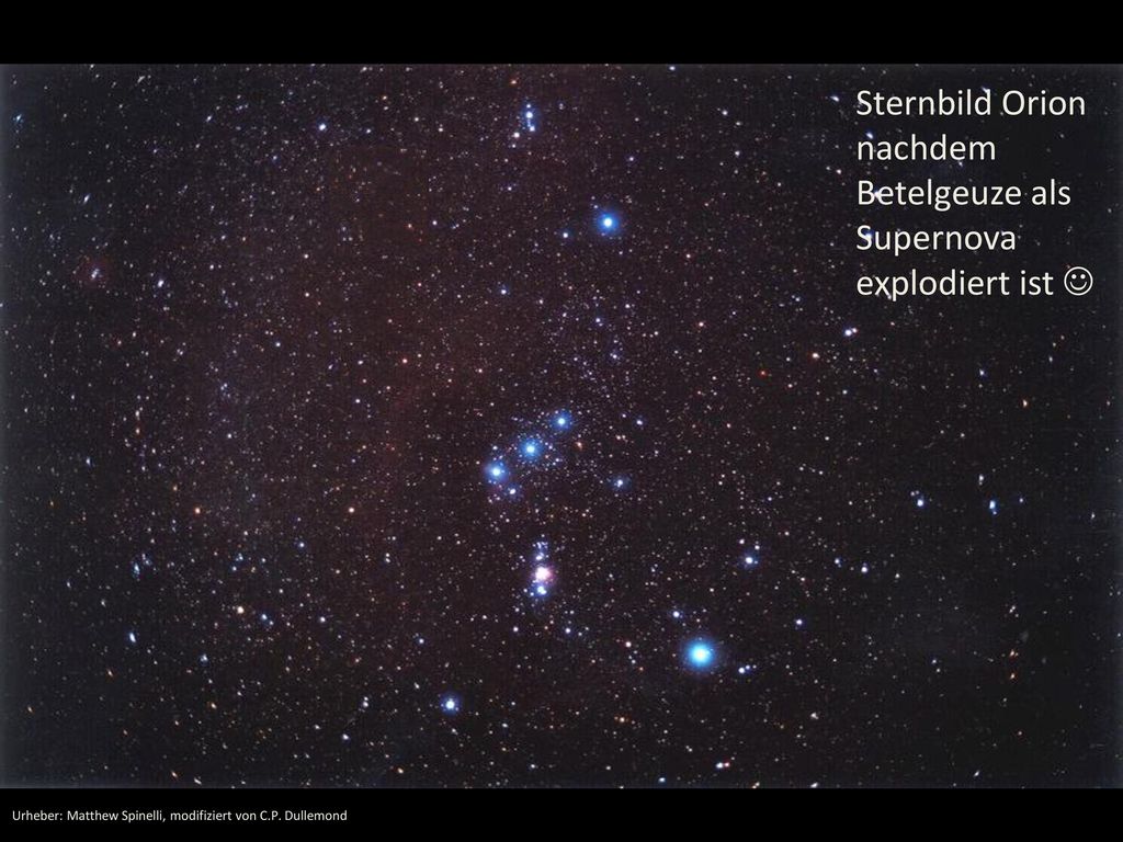 Betelgeuze: Der einzige Stern der so groß ist, das der Hubble Space
