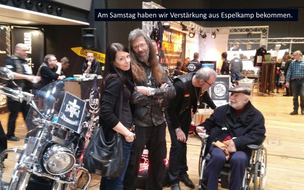 Am Samstag haben wir Verstärkung aus Espelkamp bekommen.