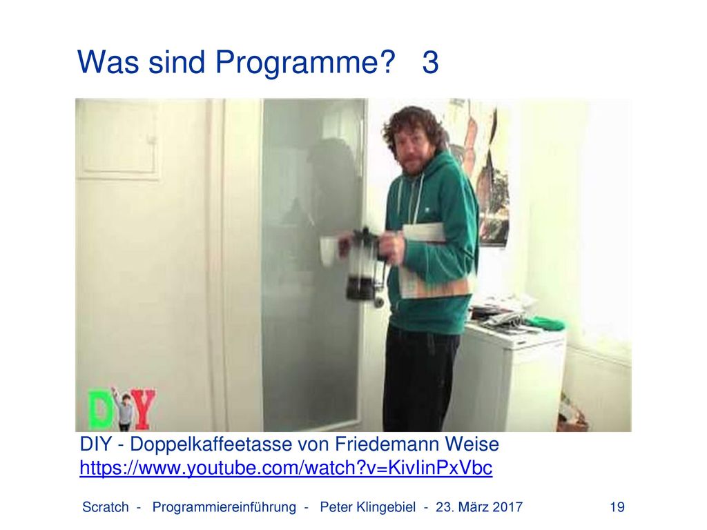 Was sind Programme 3 DIY - Doppelkaffeetasse von Friedemann Weise   v=KivIinPxVbc.