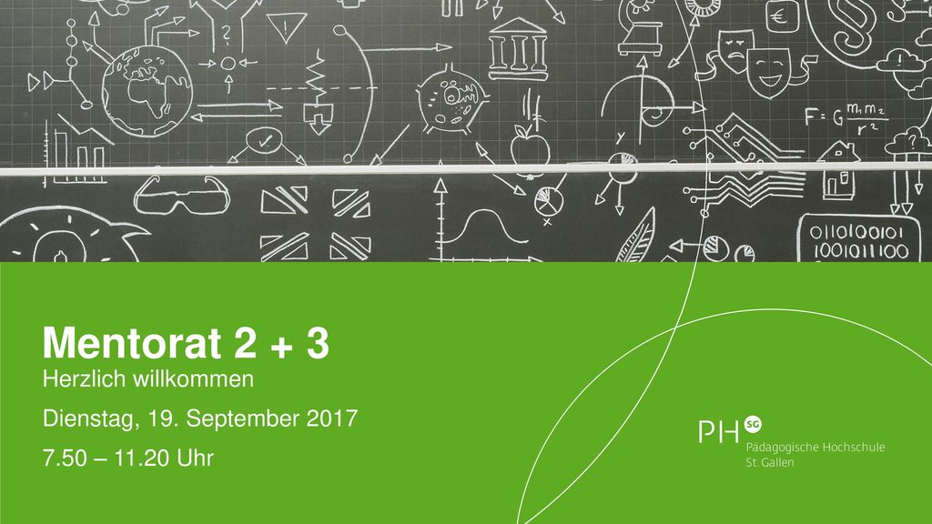 Herzlich willkommen Dienstag, 19. September – Uhr