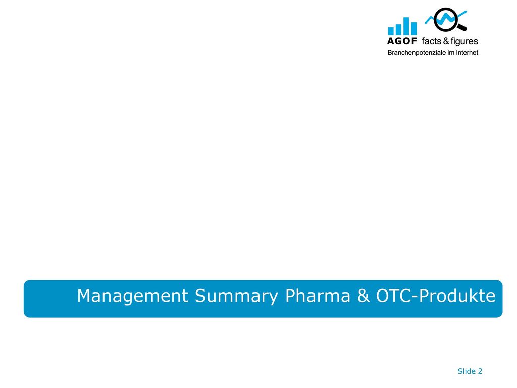 Management Summary Pharma & OTC-Produkte