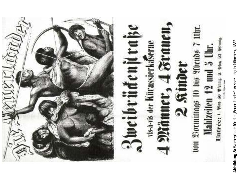 Abbildung 8: Werbeplakat für die „Feuer-länder -Ausstellung in München, 1882