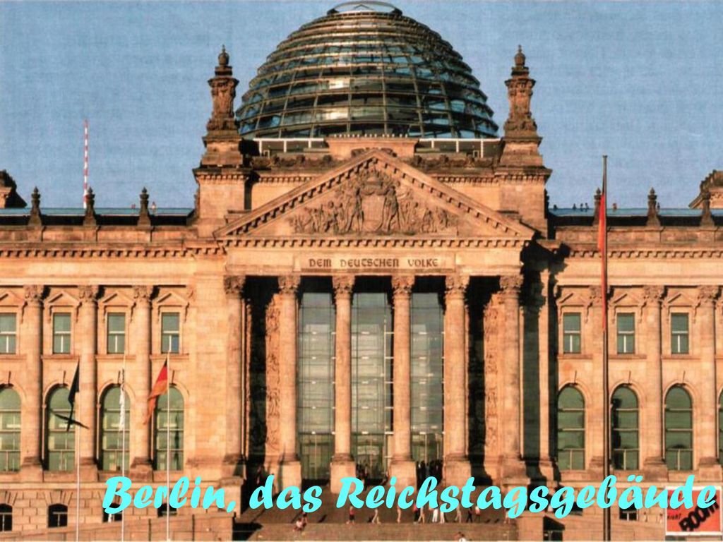 Berlin, das Reichstagsgebäude