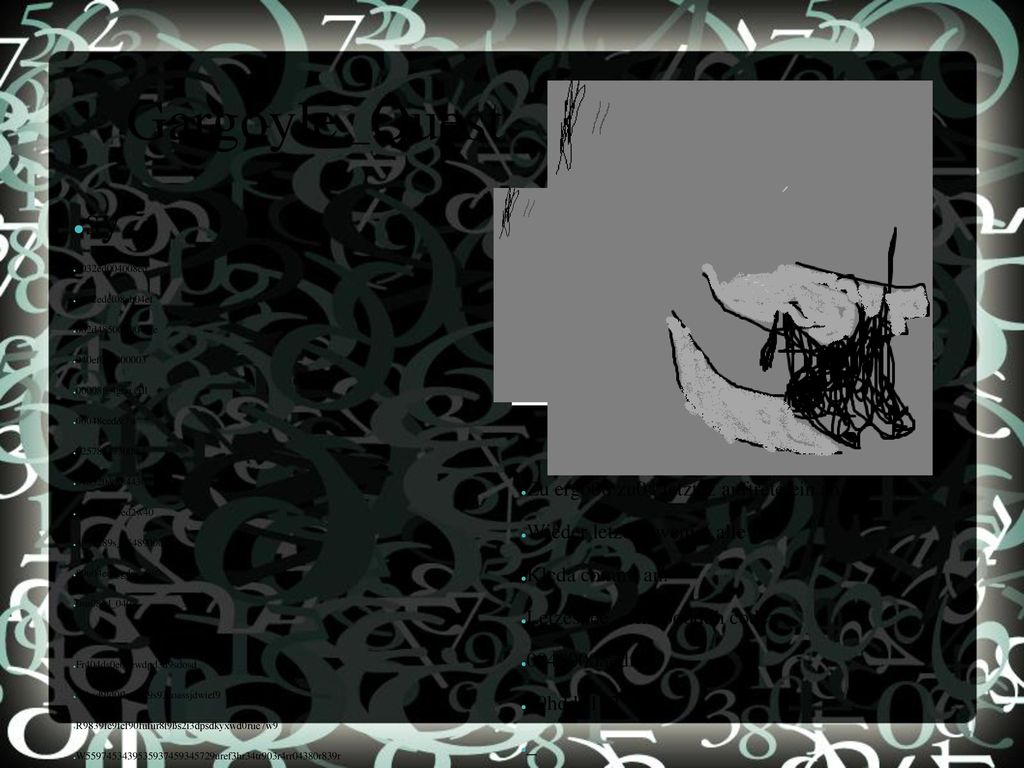 Gargoyle _Quest sydsd Zu ergo08 zu04 letztez auftrete ein ah.a