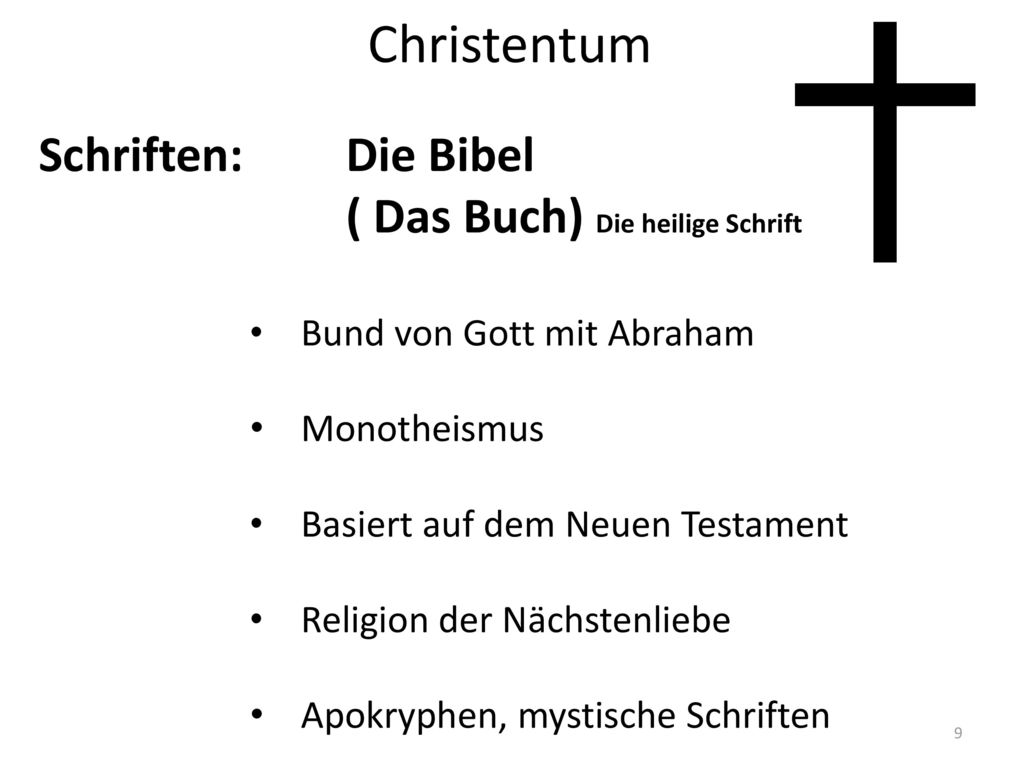Christentum Schriften: Die Bibel ( Das Buch) Die heilige Schrift