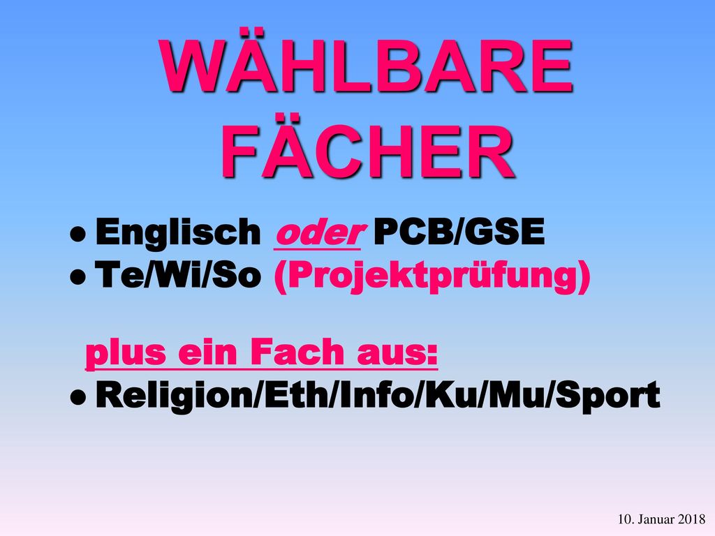 INFORMATIONEN ZUM Qualifizierenden Abschluss an Mittelschulen (für externe Bewerber/innen) Bitte immer Ausweis mitbringen!