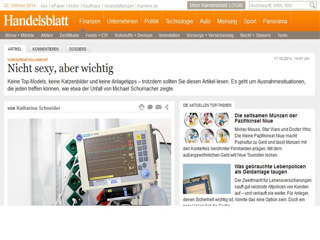 Die Themen finden seit einiger Zeit starke mediale Beachtung und sorgen somit für ein ständig wachsendes Interesse in der Bevölkerung
