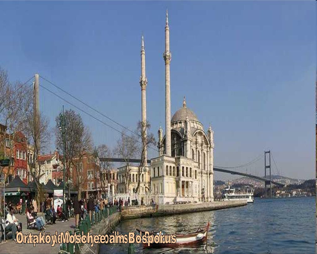 Ortaköy Moschee am Bosporus Mezquita de Ortakoy a orillas del Bósforo