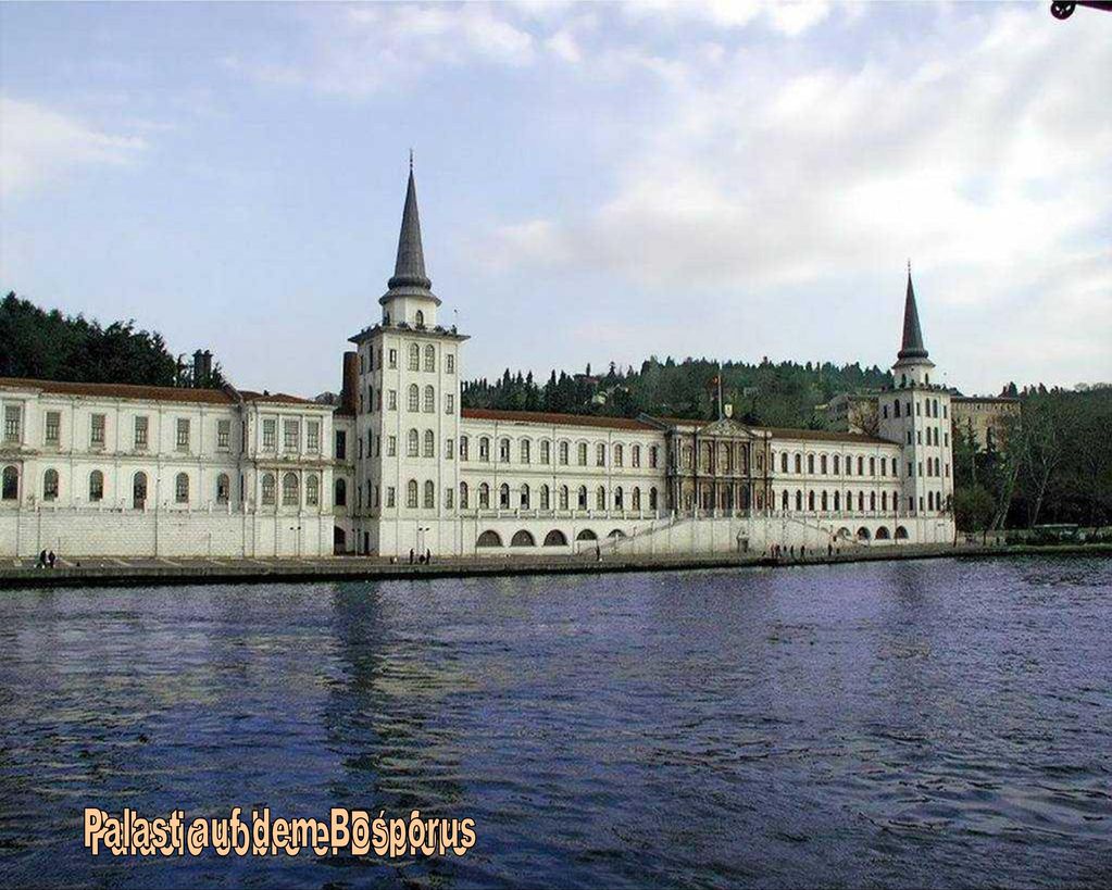 Palast auf dem Bosporus Palacio sobre el Bósforo