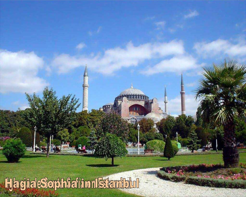 Hagia Sophia in Istanbul Iglesia de Santa Sofía en Estambul