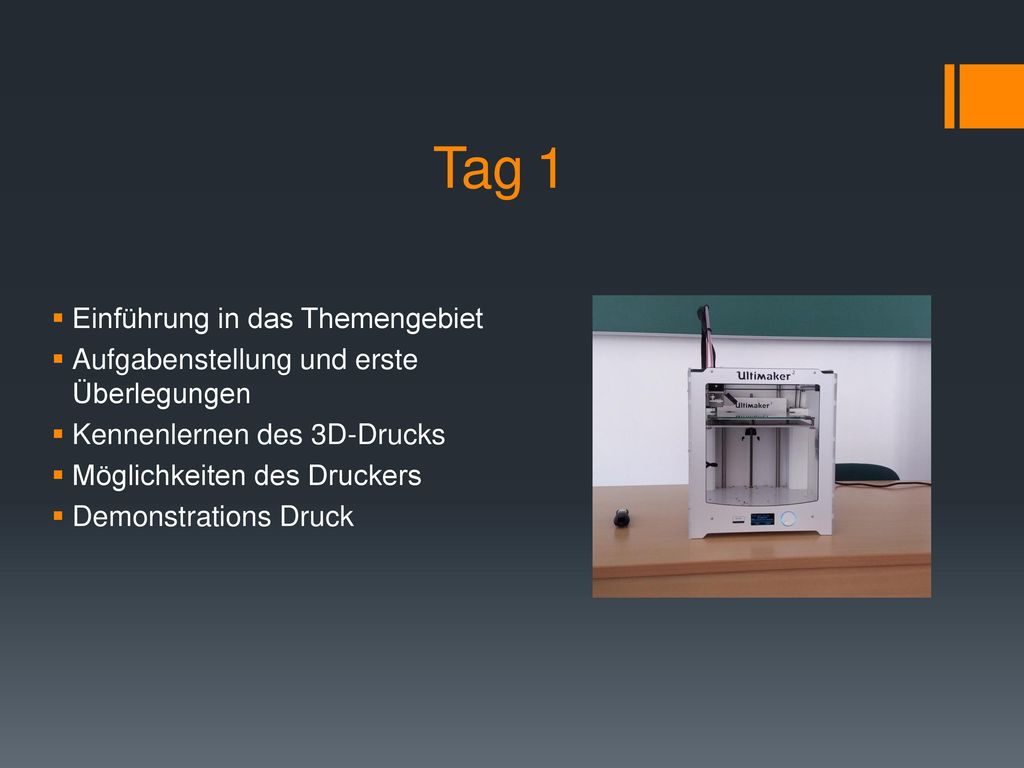 Tag 1 Einführung in das Themengebiet