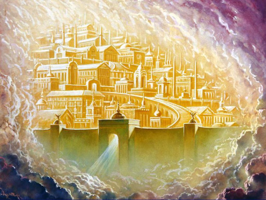 Mir scheint, dass viele Menschen sich vorstellen, der Himmel sei in zwei Abteilungen geteilt. In der einen Abteilung seien die Menschen, die durch ihre Werke und das Halten der Gebote erlöst worden sind und in der anderen, die aus Gnaden und durch das Blut Jesu Christi errettet wurden. – Menschen des Alten Testaments auf der einen Seite und des Neuen Testaments auf der anderen.