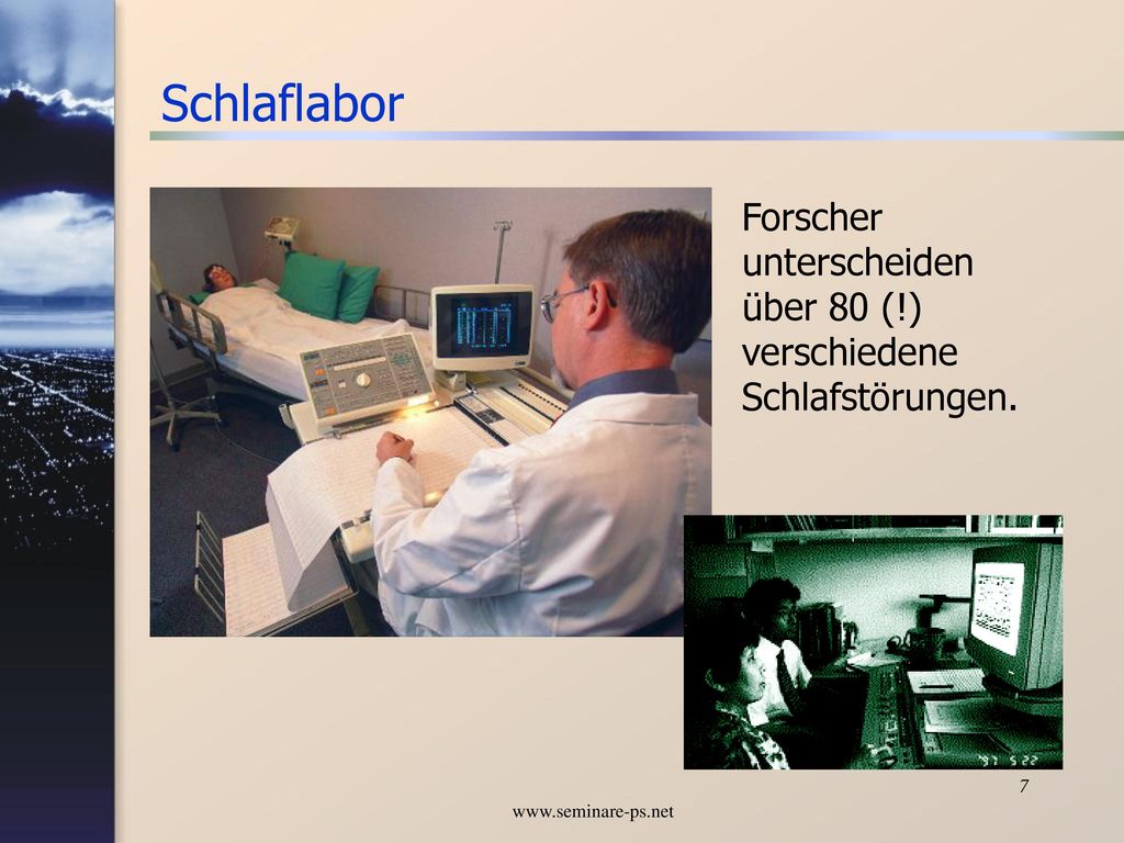 Schlaflabor Forscher unterscheiden über 80 (!) verschiedene Schlafstörungen.
