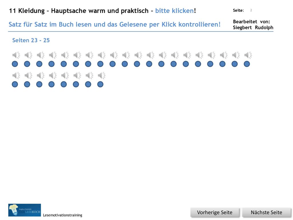 11 Kleidung – Hauptsache warm und praktisch – bitte klicken!