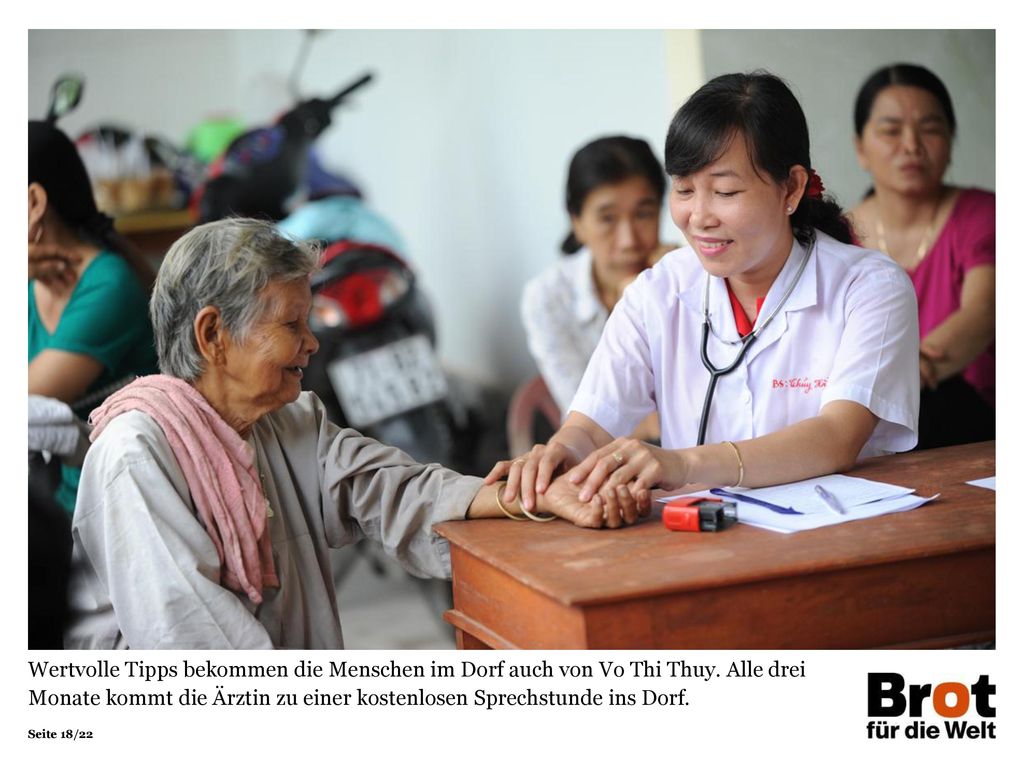 Wertvolle Tipps bekommen die Menschen im Dorf auch von Vo Thi Thuy