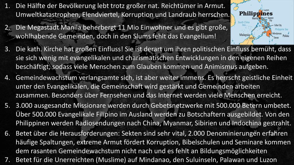Die Hälfte der Bevölkerung lebt trotz großer nat. Reichtümer in Armut
