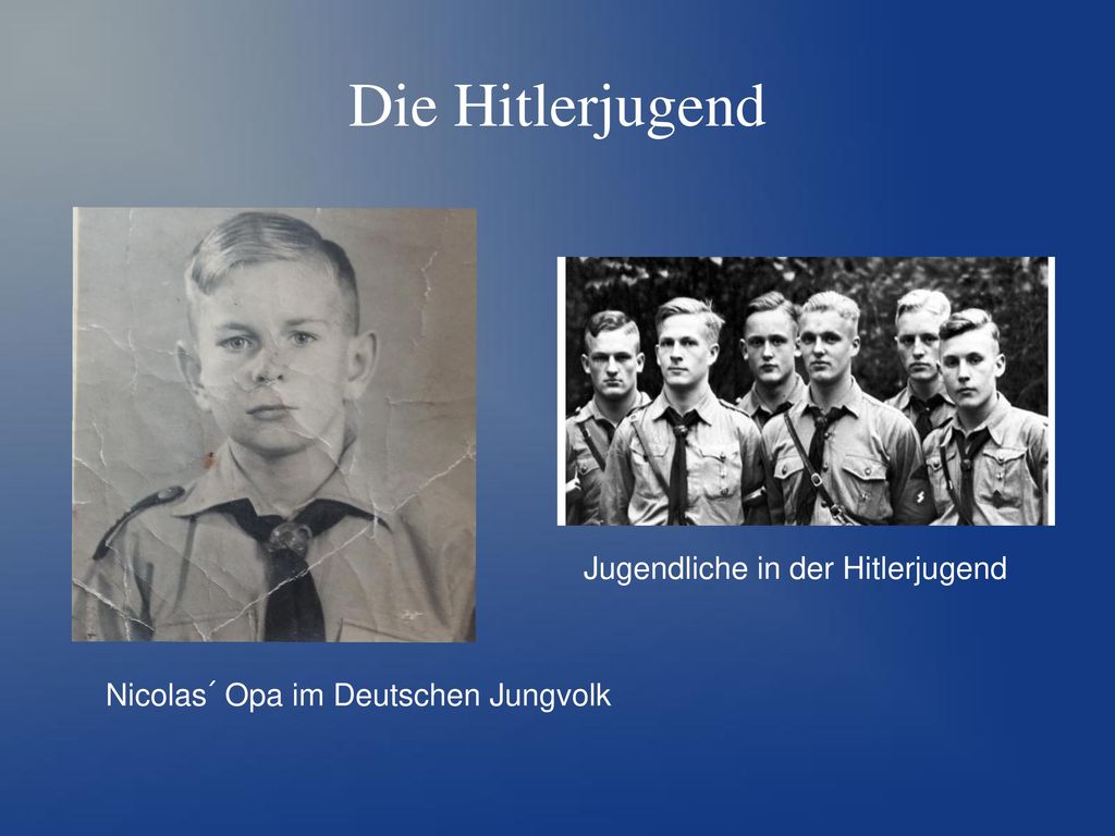 Die Hitlerjugend Jugendliche in der Hitlerjugend