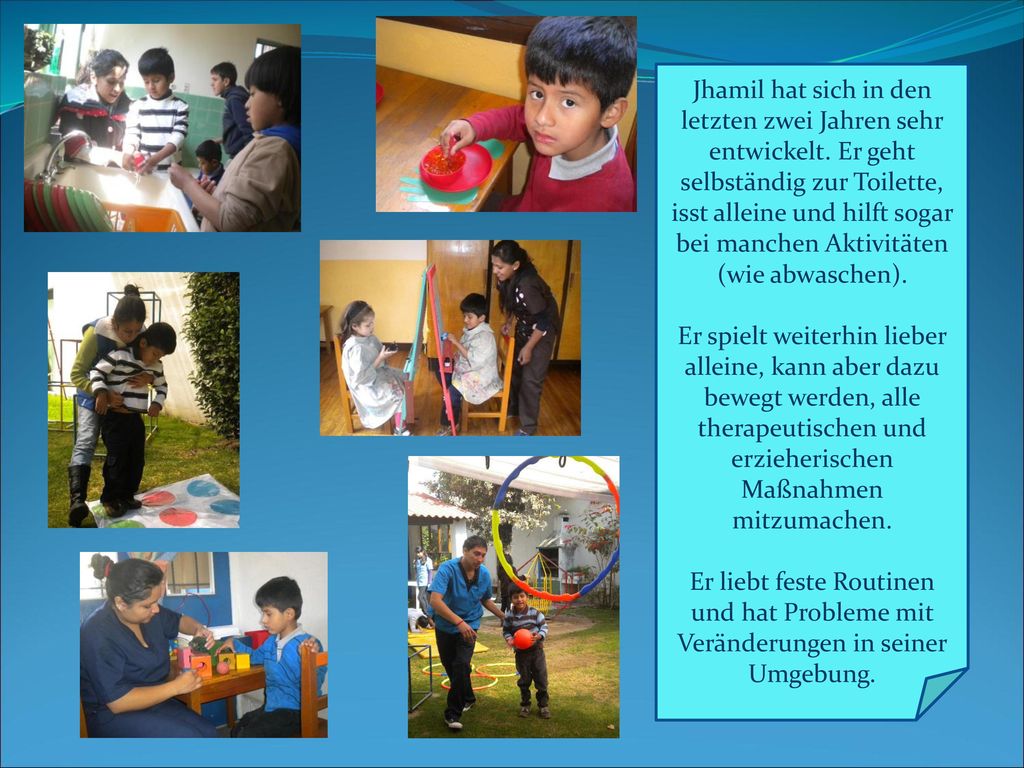 Jhamil hat sich in den letzten zwei Jahren sehr entwickelt