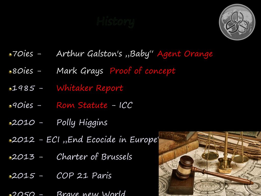 History 70ies - Arthur Galston s „Baby Agent Orange