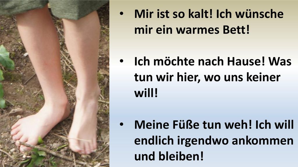 Mir ist so kalt! Ich wünsche mir ein warmes Bett!
