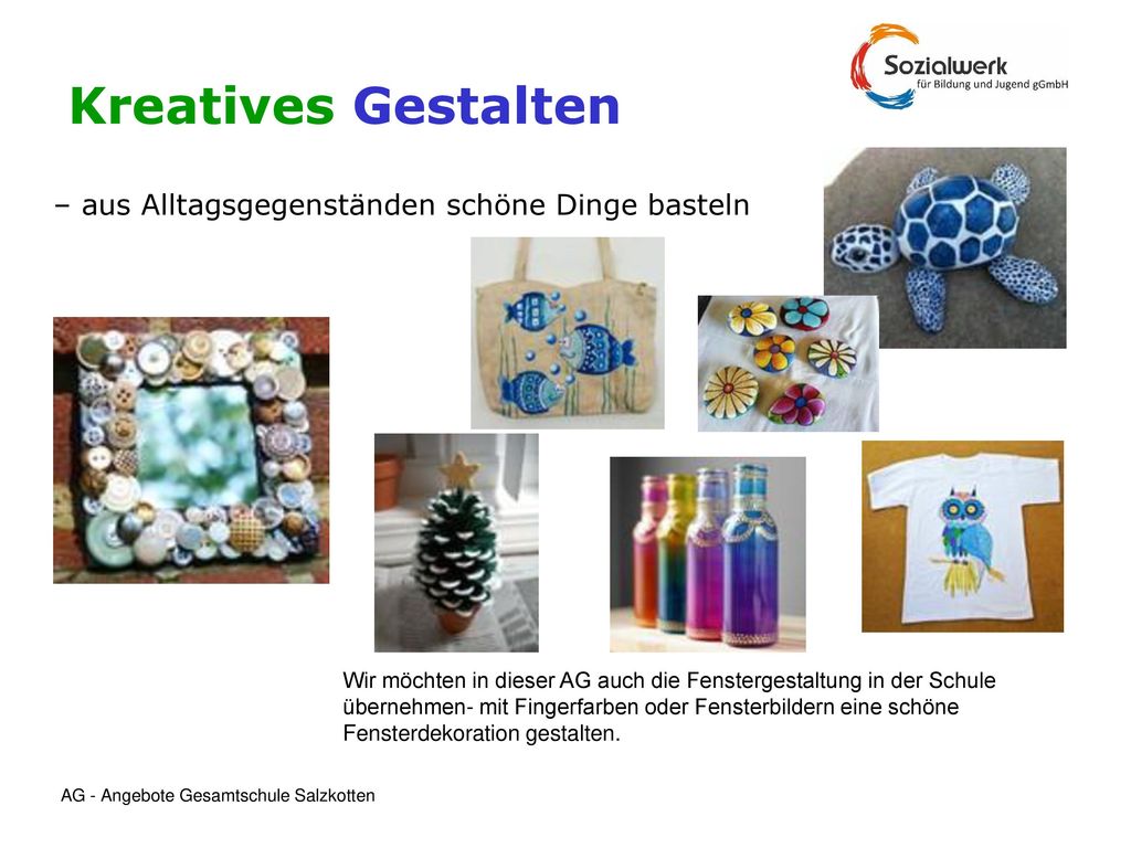 Kreatives Gestalten – aus Alltagsgegenständen schöne Dinge basteln