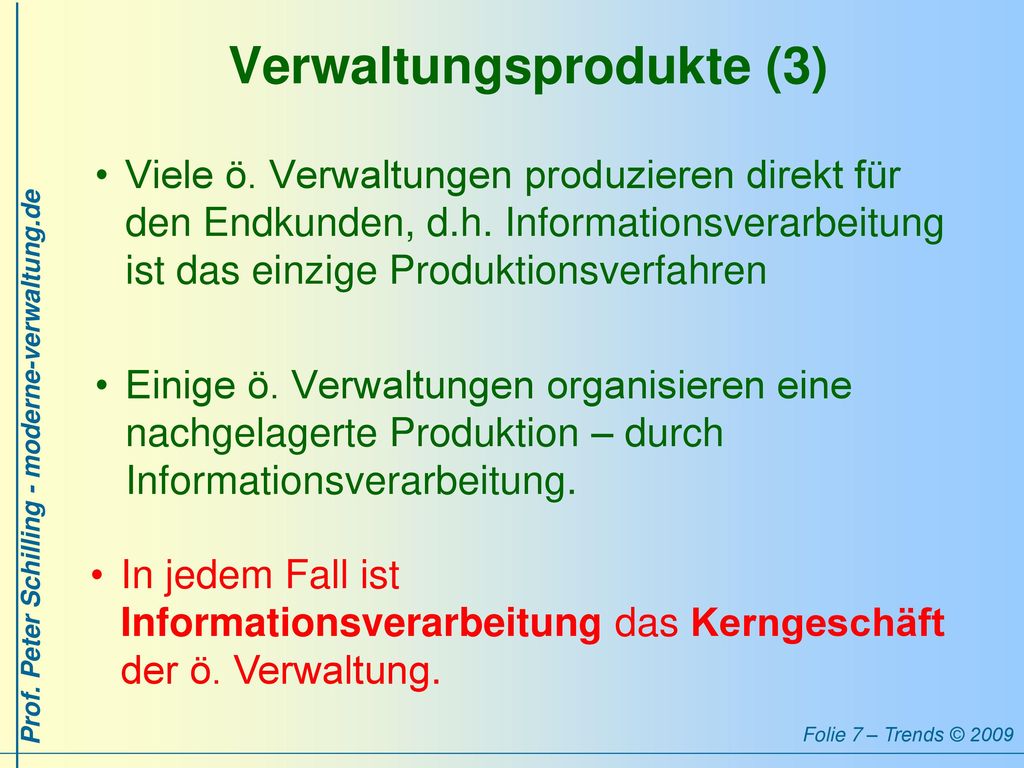 Verwaltungsprodukte (3)