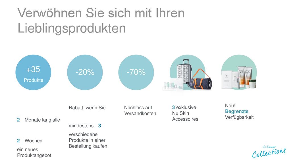 Verwöhnen Sie sich mit Ihren Lieblingsprodukten