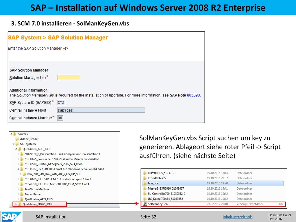 SAP – Installation auf Windows Server 2008 R2 Enterprise